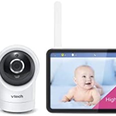 Shop VTech RM7764-2HD 1080p Smart WiFi Remote Access 2Camera BabyMonitor, 360° Pan&Tilt, 10X Zoom, 7” 720p HD Display, HD NightVision, Soothing Sounds, 2-Way Talk, Temperature&Motion Detection, iOS&Android