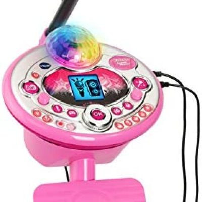 Discount VTech Kidi Star Karaoke Machine Deluxe, 2 Microphones with AC Adapter, Pink