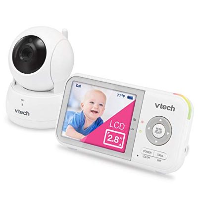 Shop VTech VM923 Video Baby Monitor with 19-Hour Battery Life, 1000ft Long Range, Pan-Tilt-Zoom, Enhanced Night Vision, 2.8” Screen, 2-Way Audio Talk, Temperature Sensor, Power Saving Mode and Lullabies