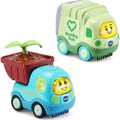 Shop VTech Go! Go! Smart Wheels Earth Buddies Vehicle 2-Pack with Gardening Truck and Recycling Truck