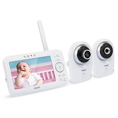 Shop VTech VM351-2 Video Baby Monitor with Interchangeable Wide-Angle Optical Lens and Standard Optical Lens