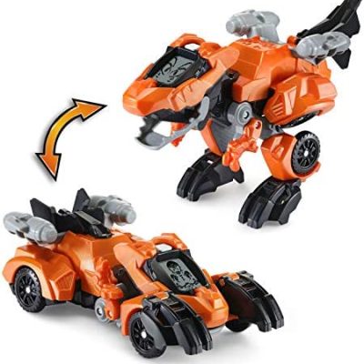 Discount VTech Switch and Go Race Car, T-Rex , Orange