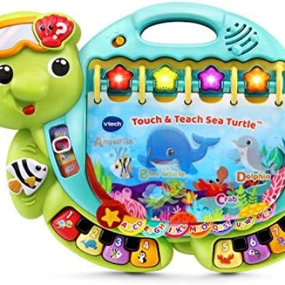 Discount VTech Touch and Teach Sea Turtle Interactive Learning Book , Green