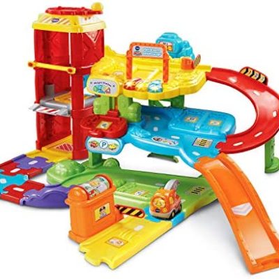 Shop VTech Go! Go! Smart Wheels Park and Learn Deluxe Garage (Frustration Free Packaging), Multicolor