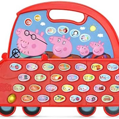 Shop VTech Peppa Pig Learn and Go Alphabet Car, Red