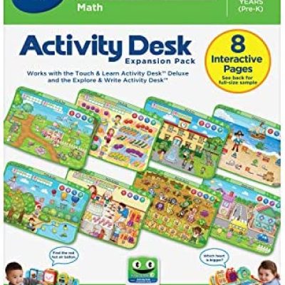 Shop VTech Touch and Learn Activity Desk Deluxe Expansion Pack – Numbers and Shapes