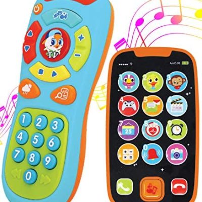 Shop JOYIN My Learning Remote and Phone Bundle with Music, Fun Smartphone Toys for Baby, Infants, Kids, Boys or Girls Christmas Birthday Gifts, Holiday Stocking Stuffers Present